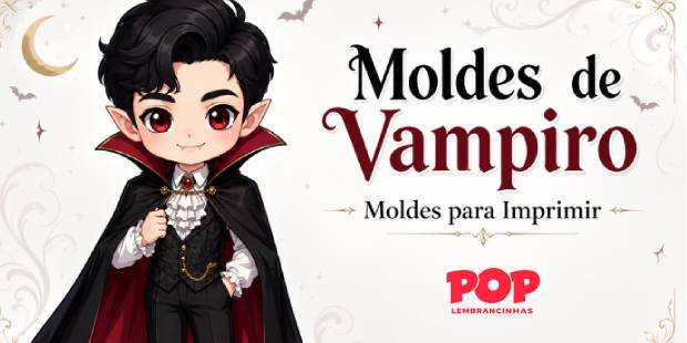 Moldes de Vampiro para Imprimir