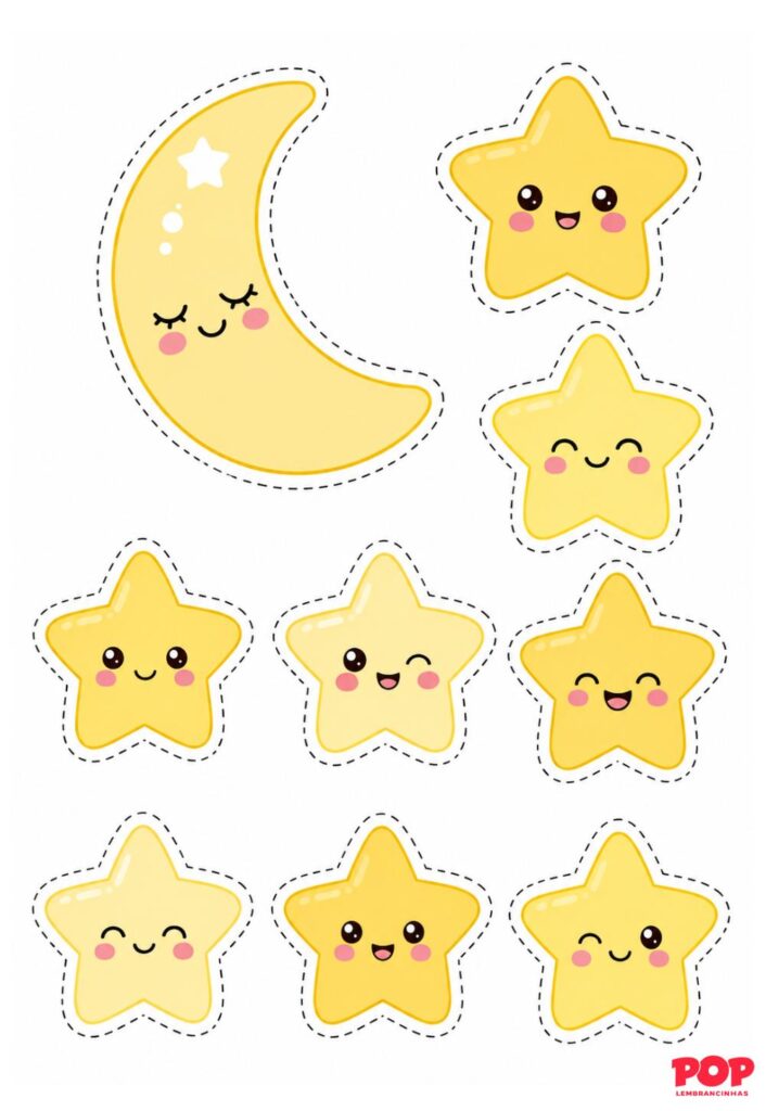 Moldes de Estrelas