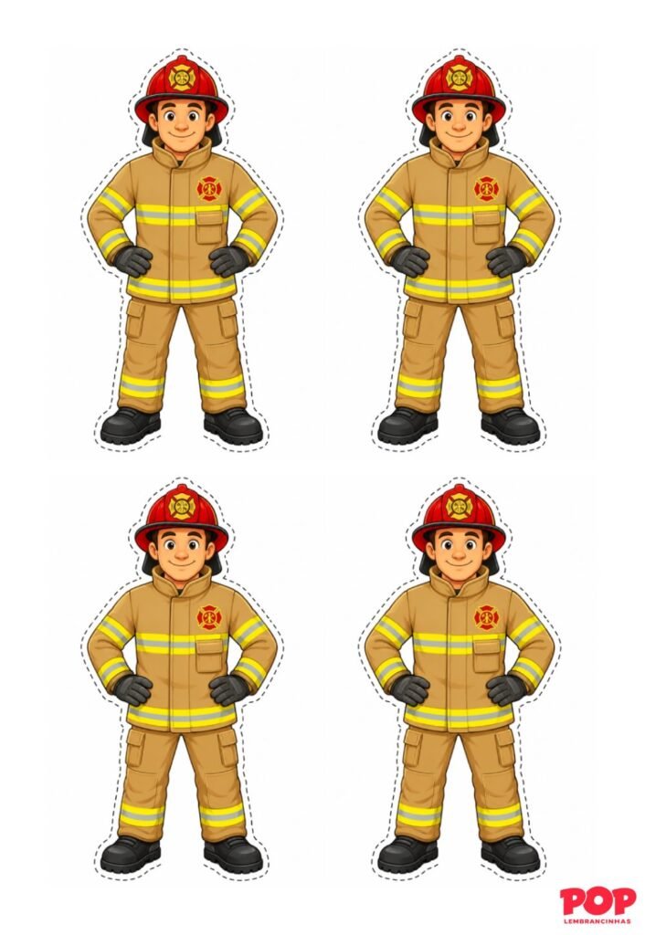 Moldes de Bombeiros