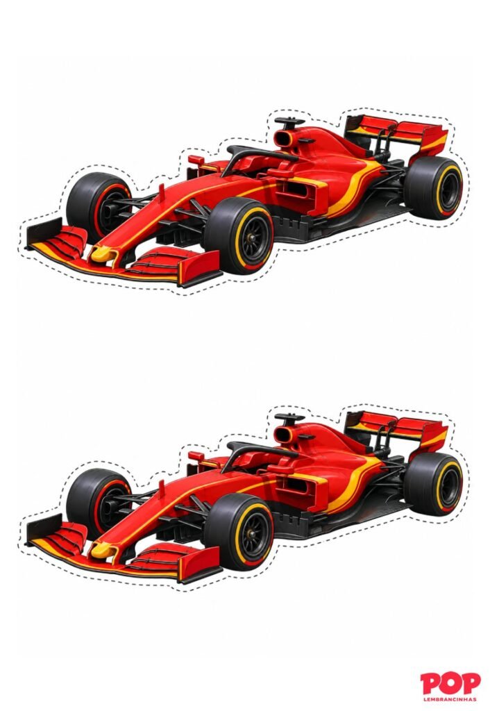 Moldes de Carro de Fórmula 1