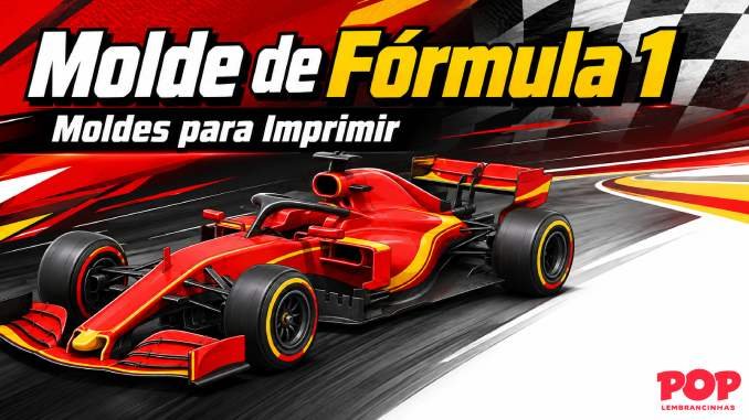 Carro de Fórmula 1 para Imprimir
