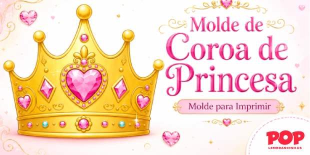 Moldes de Coroas de Princesa