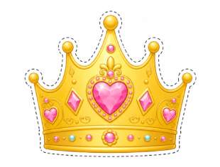Coroas de Princesa para Imprimir