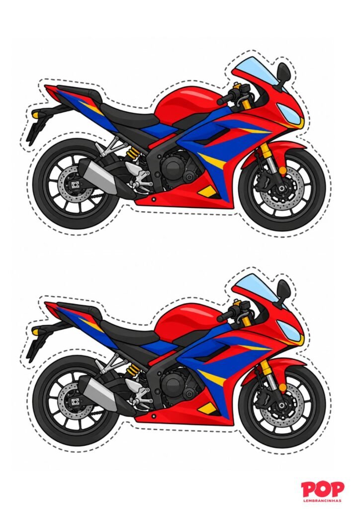 Moldes de Motos