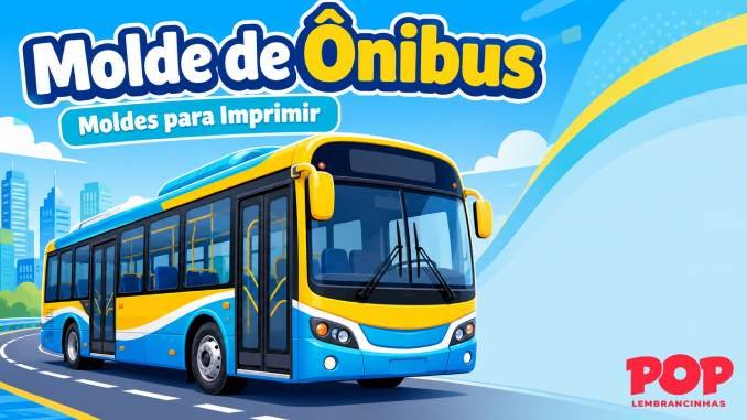 Moldes de Ônibus para Imprimir
