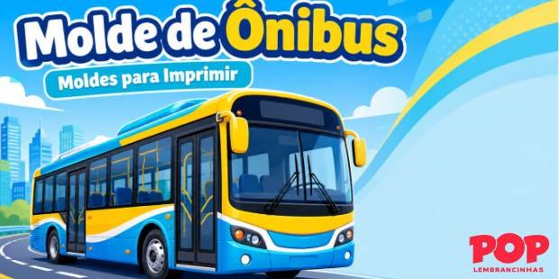 Molde de Ônibus para Imprimir