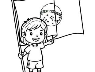 Desenhos de 7 de Setembro para colorir