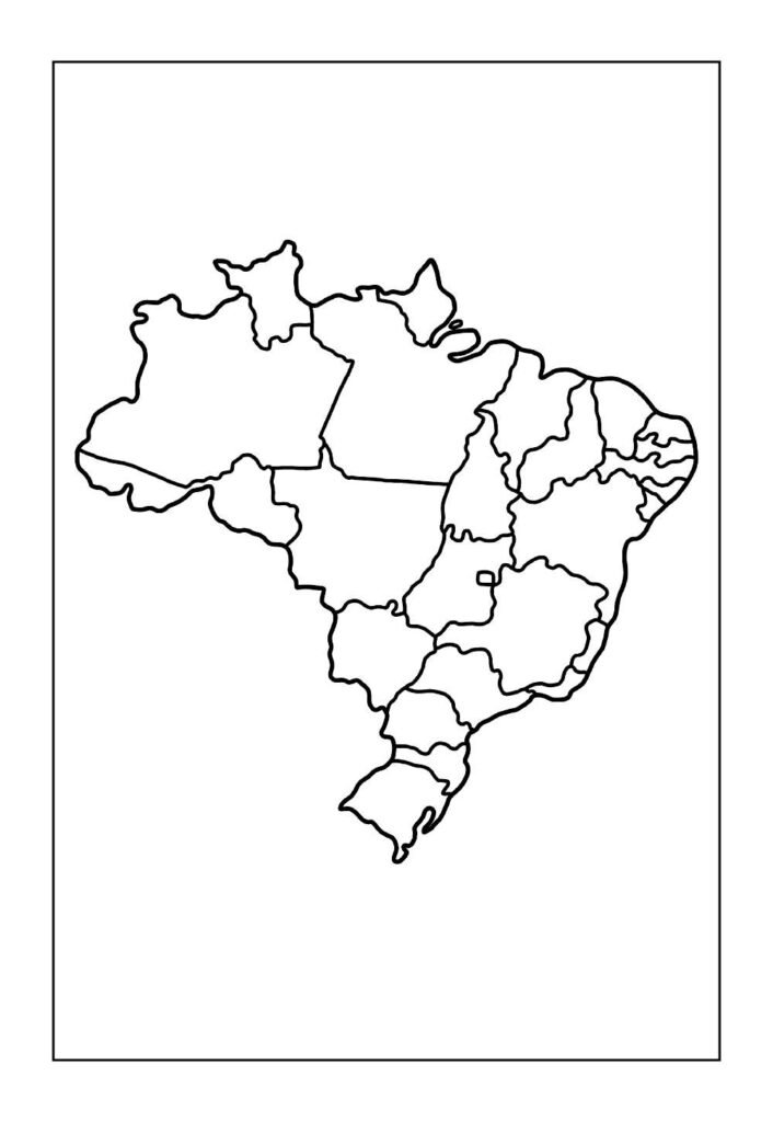 Desenhos de 7 de Setembro para colorir