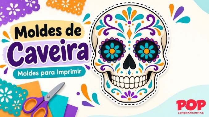 Caveira para Imprimir