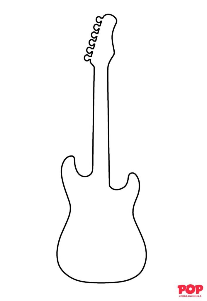 Molde de Guitarra