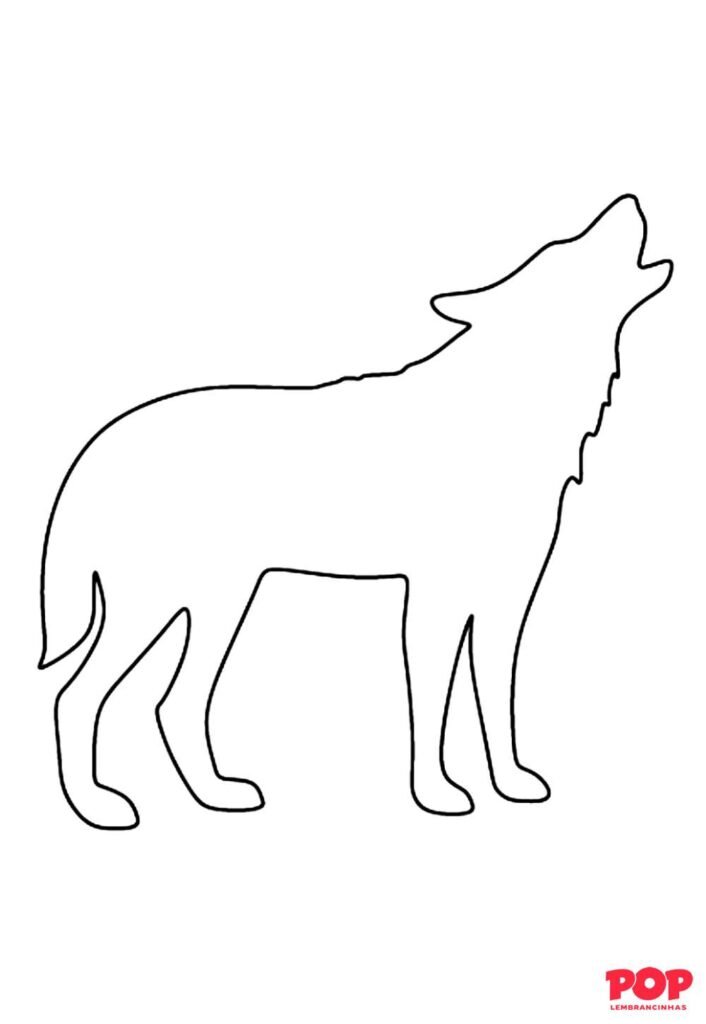 Molde de Lobo Simples