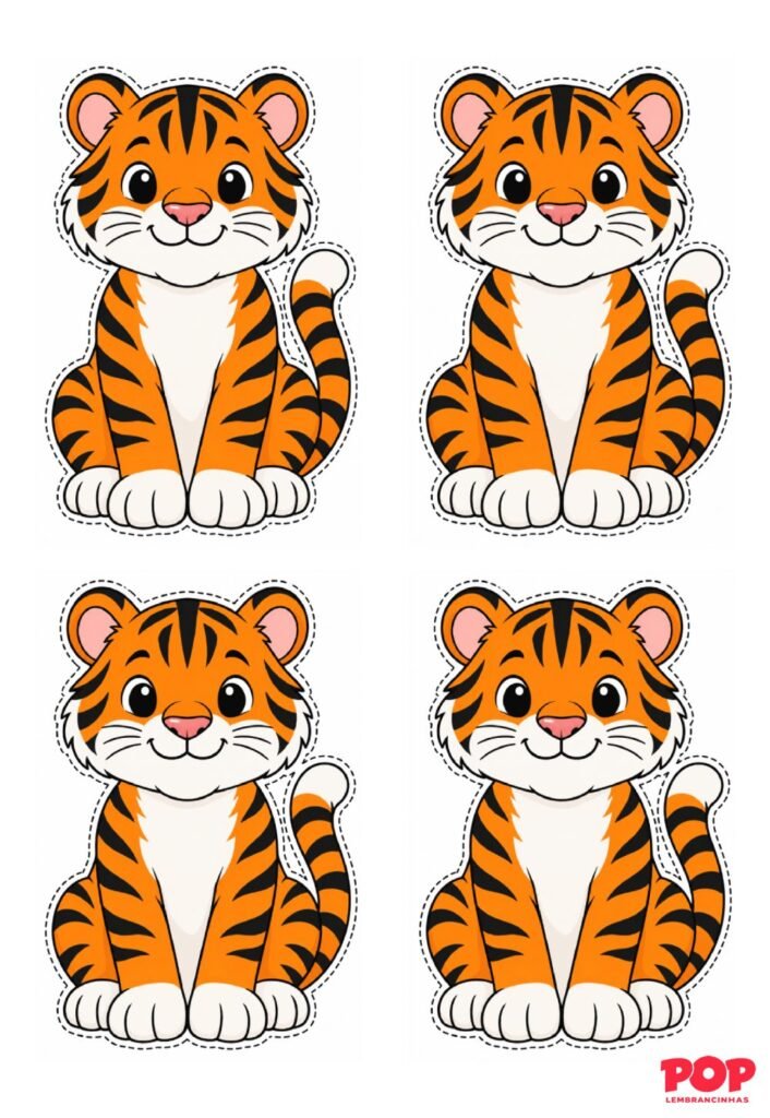 Tigres para Imprimir