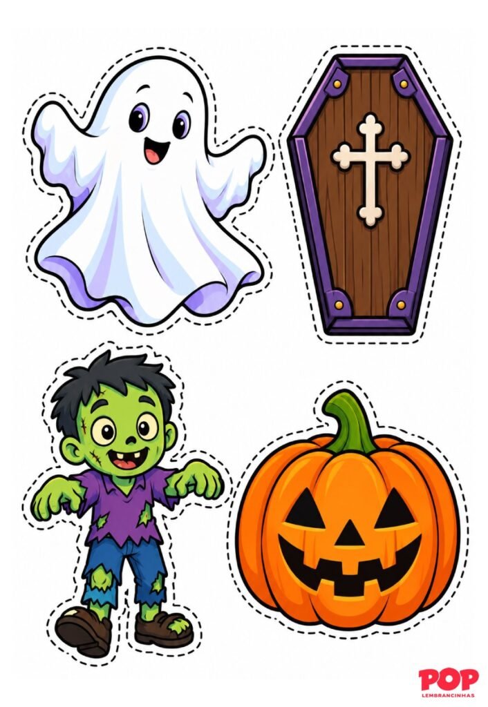 Molde de Halloween para Imprimir