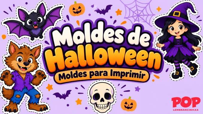 Moldes de Halloween para Imprimir