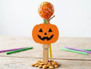 Lembrancinhas de Halloween com Pirulitos