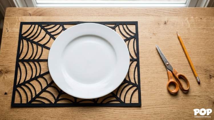 Enfeite de Mesa para Halloween
