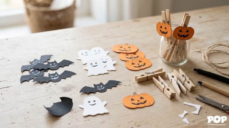 Como fazer Lembrancinha de Halloween com Pregador