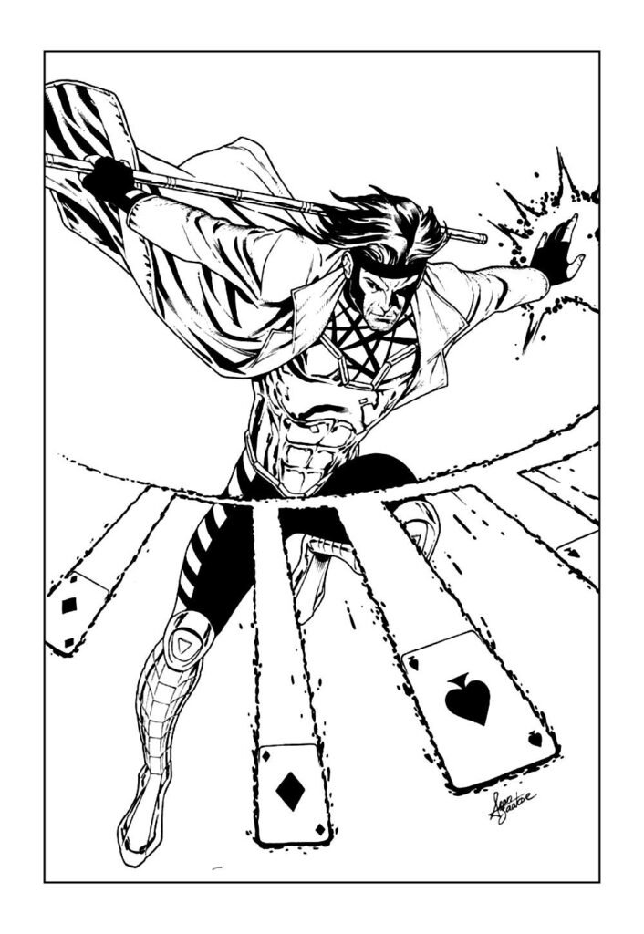 Desenho de Gambit