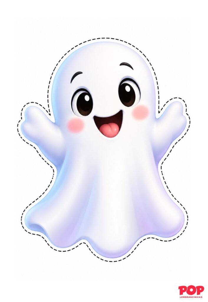 Fantasminha de Halloween