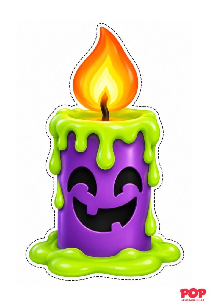 Vela de Halloween