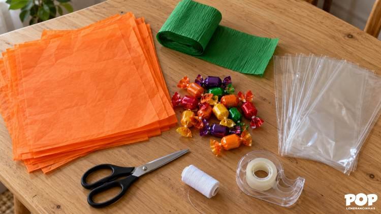 Como criar Saquinhos de Doces para Halloween