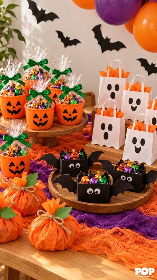 Lembrancinhas de Abóbora para Halloween