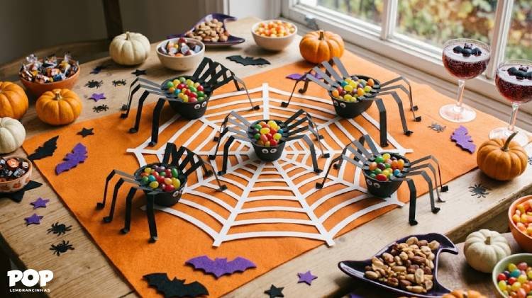 Lembrancinhas de Aranha para Halloween