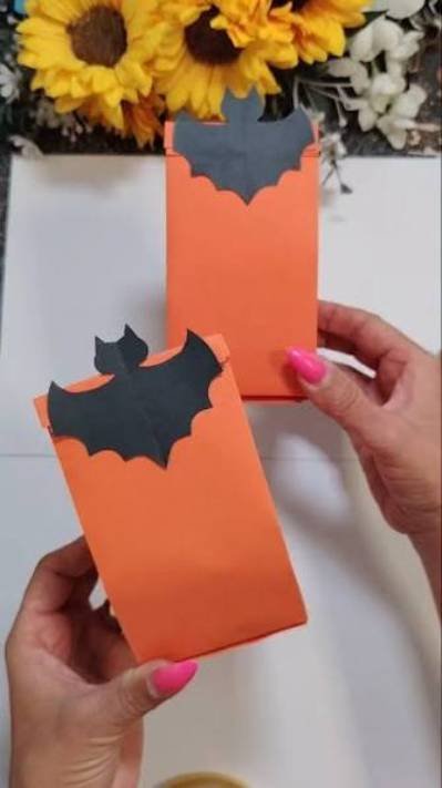 Morcegos de Lembrancinhas para Halloween
