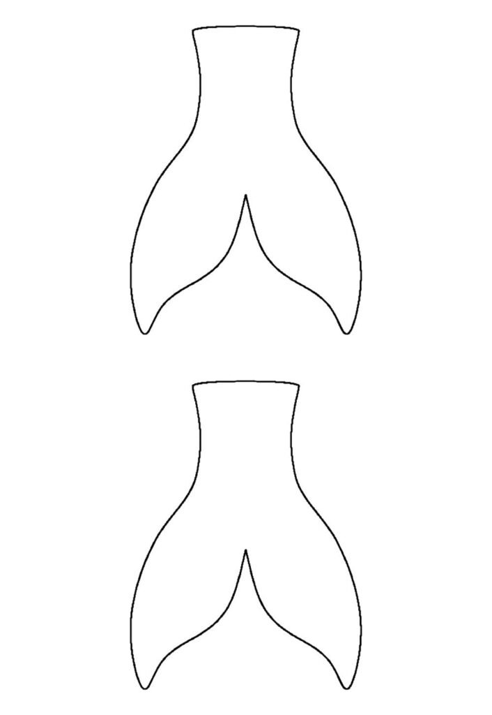 Moldes de Cauda de Sereia