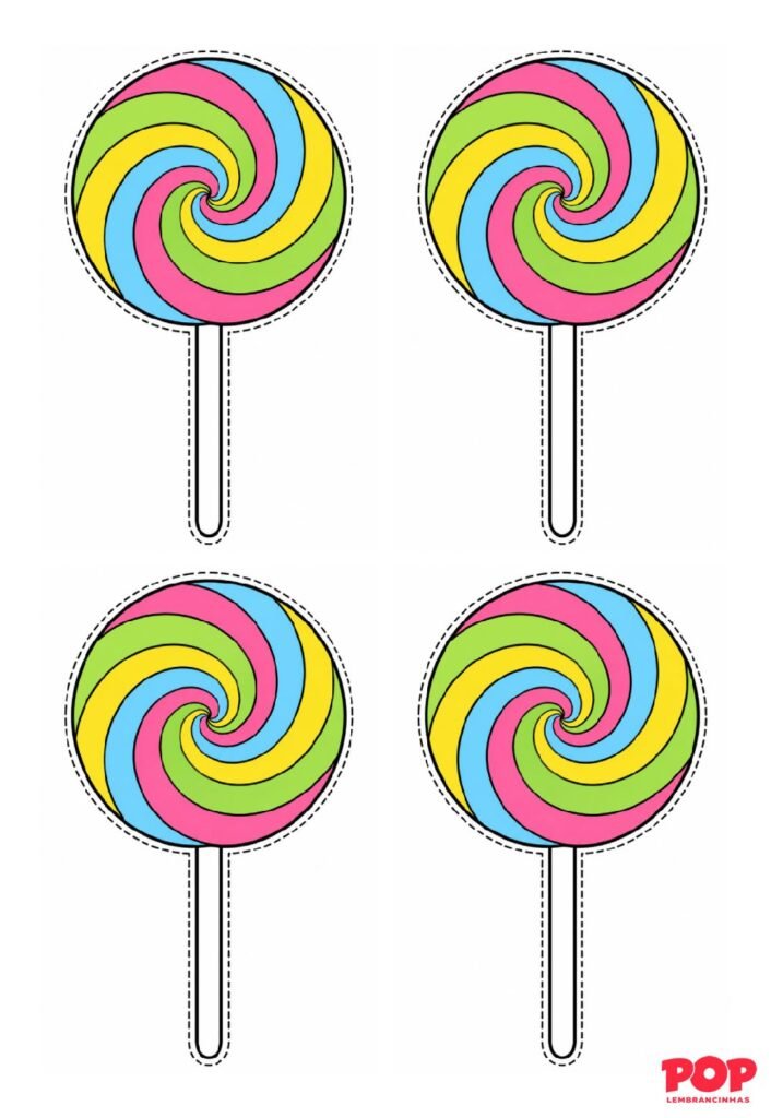 Moldes de Pirulitos