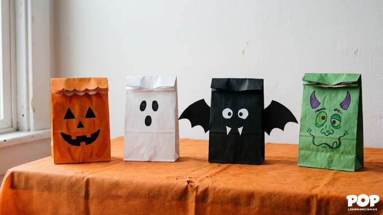 Sacolinhas de Lembrancinhas para Halloween