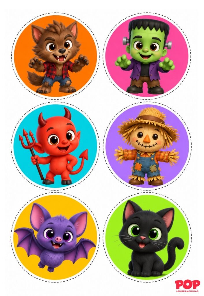 Moldes de Topos de Cupcake para Imprimir