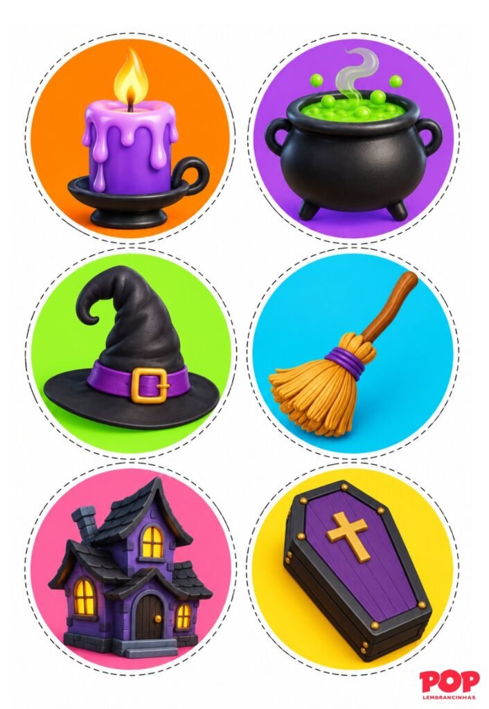 Topos de Cupcake para Halloween