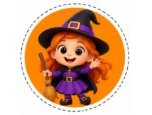 Topos de Cupcake de Halloween para Imprimir